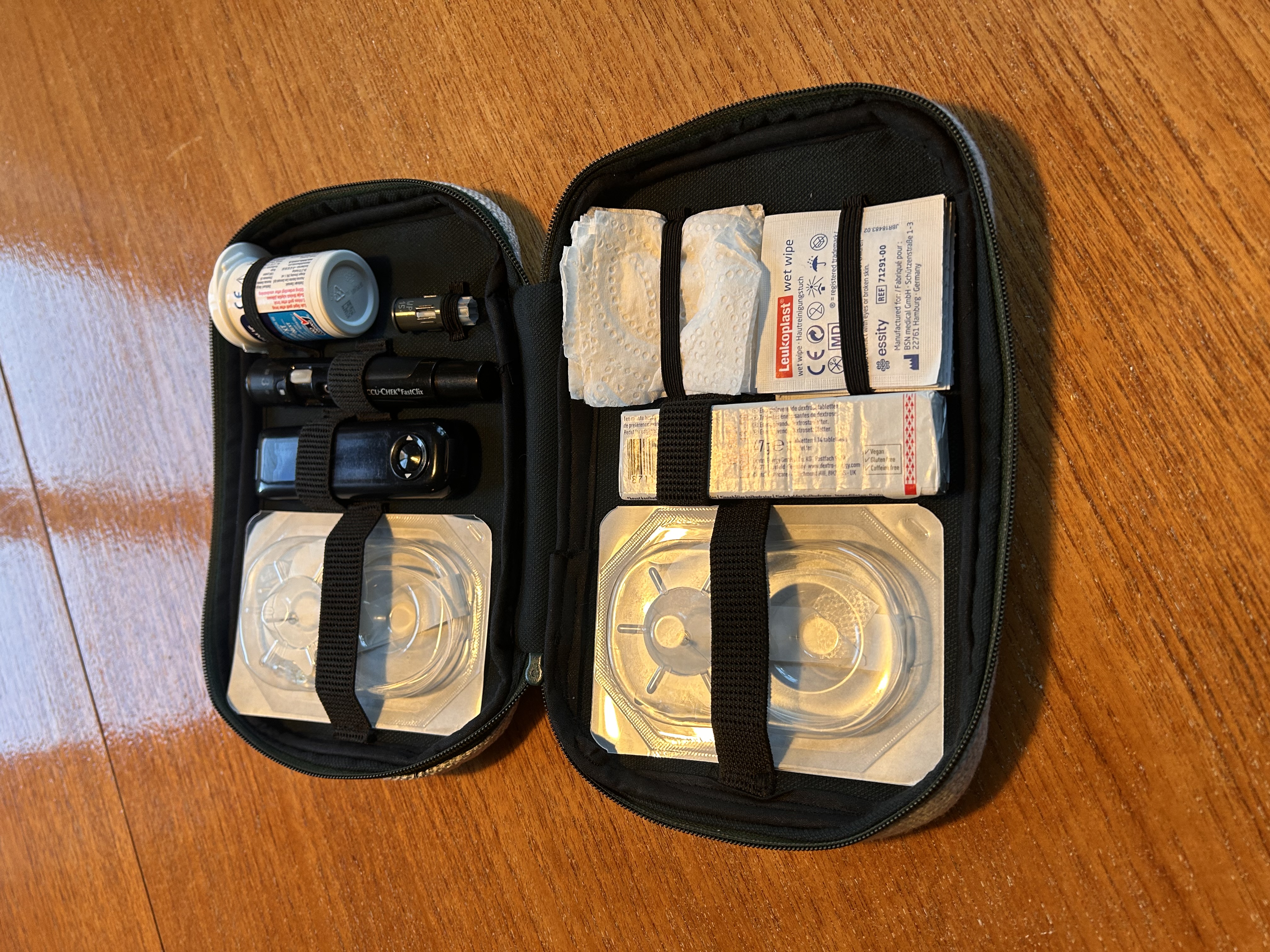 Open view of organizer